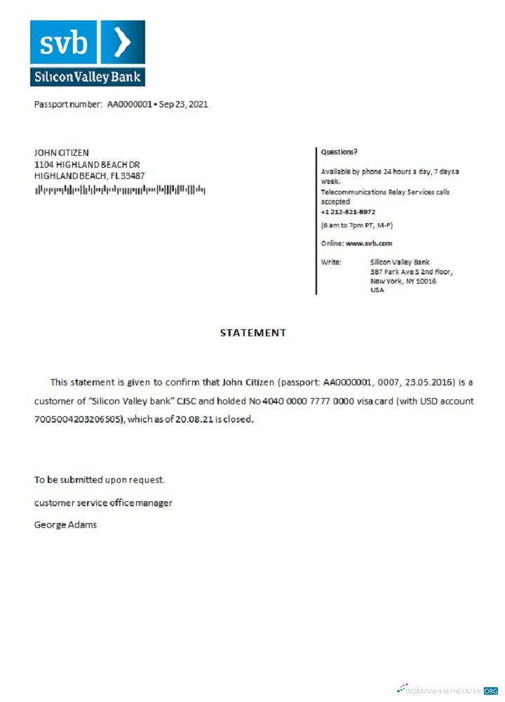 Download USA Silicon Valley Bank closure reference Photoshop template